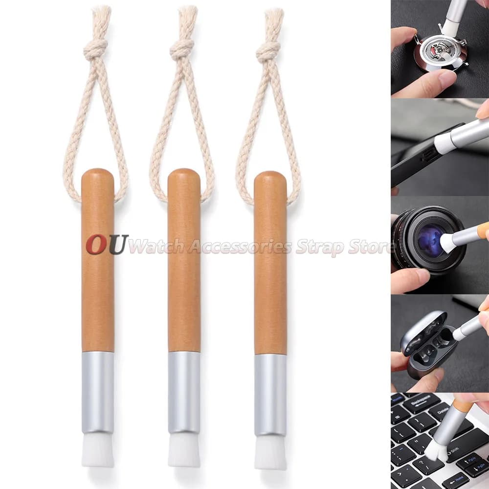 1/2/3/5Pcs Watch Cleaning Brush Watch Small Part Watch Movement Watch Repair Tools Glass Fiber Brass Steel Brush Cleaning Brush
