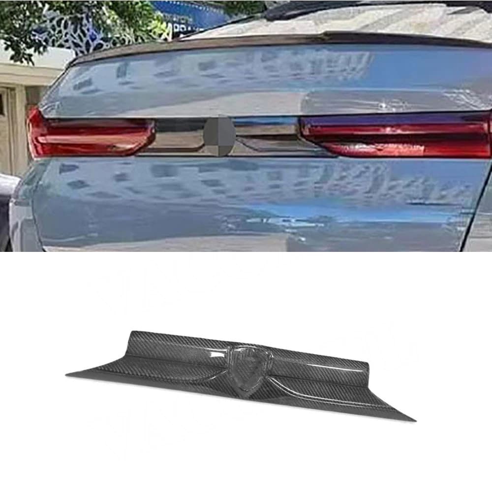 Spoiler posteriore per bagagliaio auto in fibra di carbonio VACOMUL per BMW F96 X6, decorazione paraurti e bagagliaio in FRP nero, 2019 2020 2021 2022