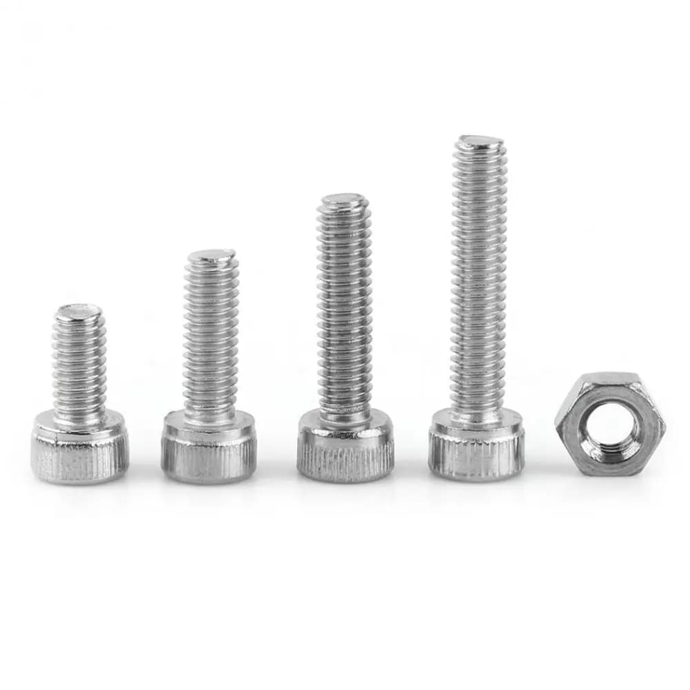 480Pcs M2 M3 Hex Socket Screws Set Stainless Steel Hex Socket Cap Head Nuts Repair Tool