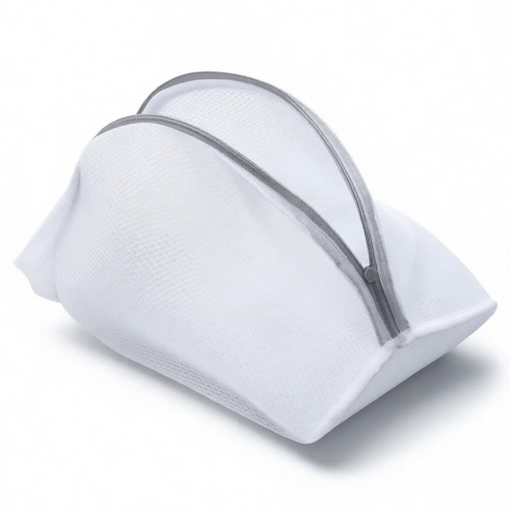 Sneaker Wash Bag Laundry Mesh Net Protective Pouch Durable Thickened Laundry Organizer For Washing Machine Shoe Cleaning Gear