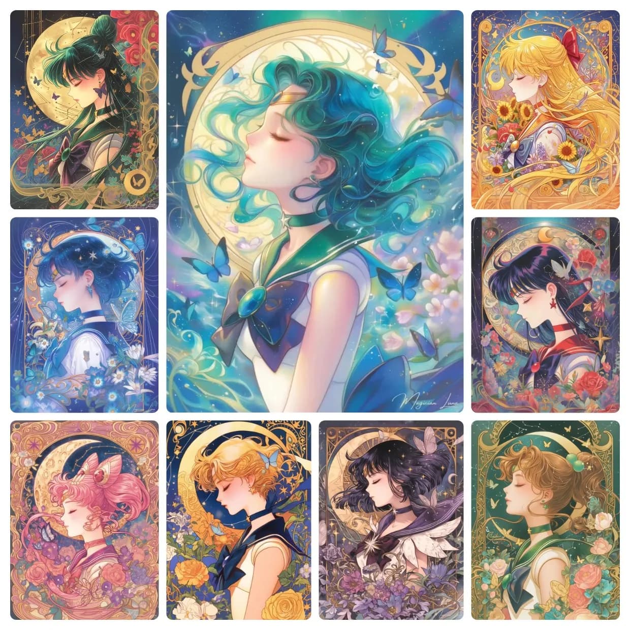 Diamond Painting Cartoon Characters Pretty Soldier Sailor Moon Mosaic Handmade Art Round/Square Diamonds Gift Home Decor