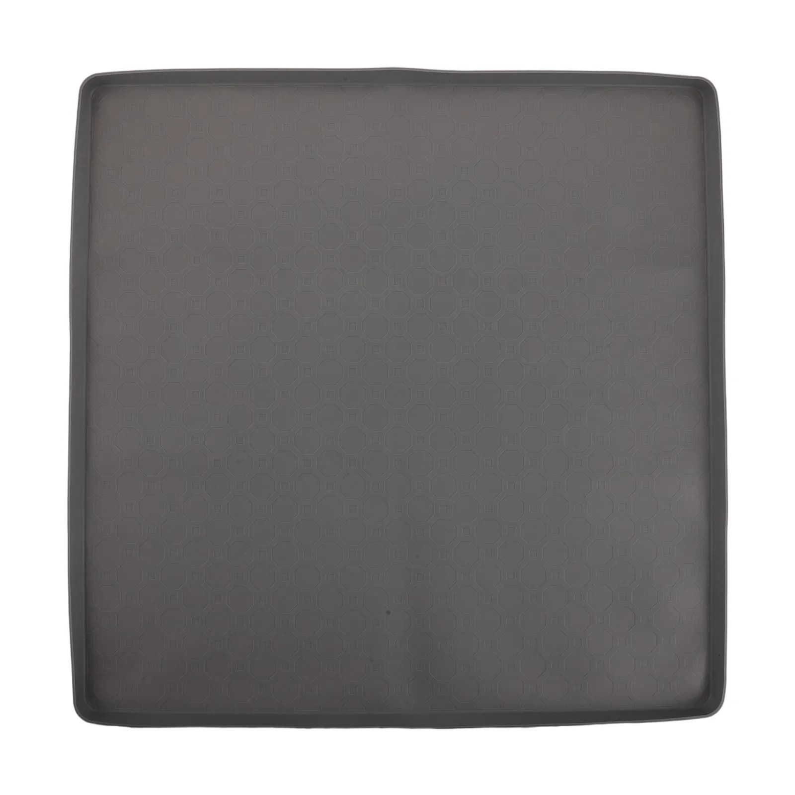 Trash Can Mat Cornerfit Silicone Mat Raised Edge Non Slip Waterproof Kitchen Floor Scratch Protection Under Garbage Can Tray
