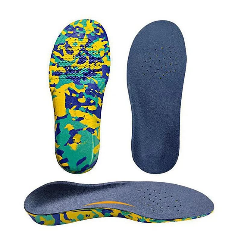 Camouflage EVA Arch Support Shoe Insoles Breathable Cushion Foot Inserts Shock Absorption Shoe Pads for Sports Running Sneakers