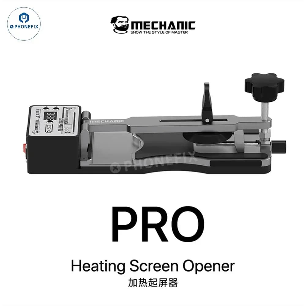MECHANIC PRO Universal Heating LCD Screen Separator Adjustable Clamp Built-in Heater for iPhone Android Phone Repair Tool