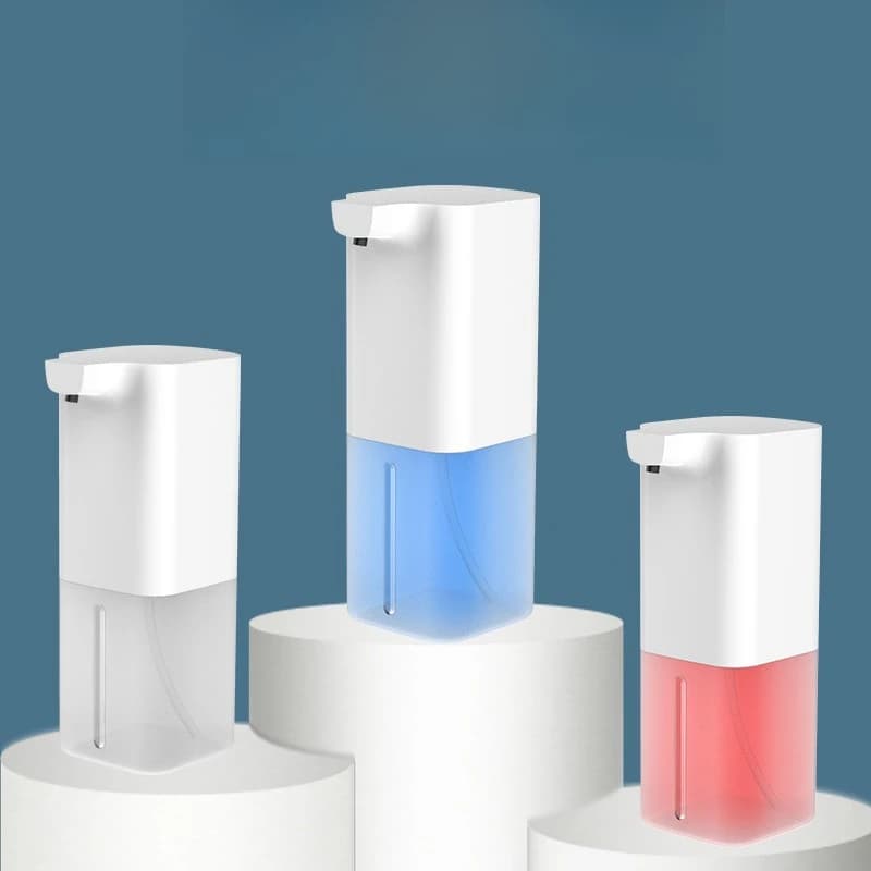 Dispenser automatico di sapone in schiuma - Macchina per lavare le mani intelligente senza contatto per casa/hotel, dispenser di sapone liquido con sensore adatto ai bambini