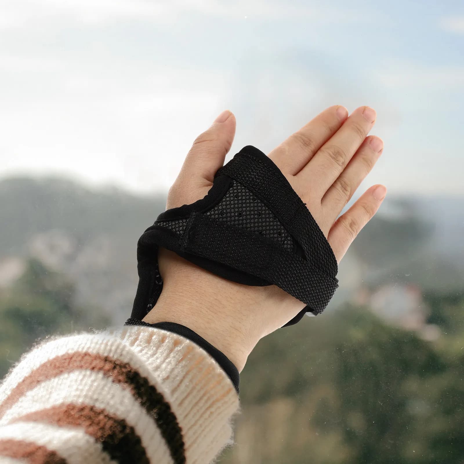 1 paio di protezioni professionali per polsi da sci, ergonomiche e portatili, supporto per polso multifunzione, accessorio per pattinaggio