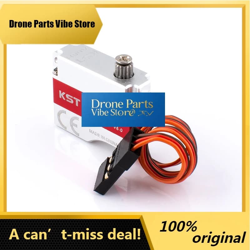 DronePKST A08 / A08H / A8N V6.0 Micro Servo Digitale in Metallo HV DLG per Aeromodelli RC, Aerei e Elicotteri