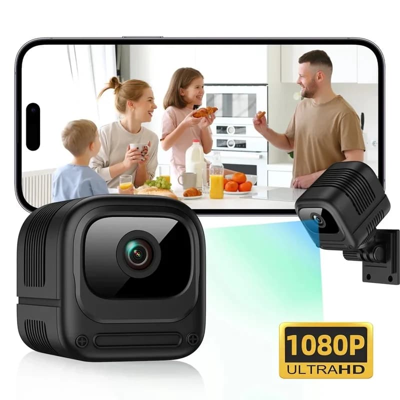 Mini Security Camera Pro Full HD WiFi Surveillance With 2 Way Audio Motion Detection Infrared Night Vision Security Cam