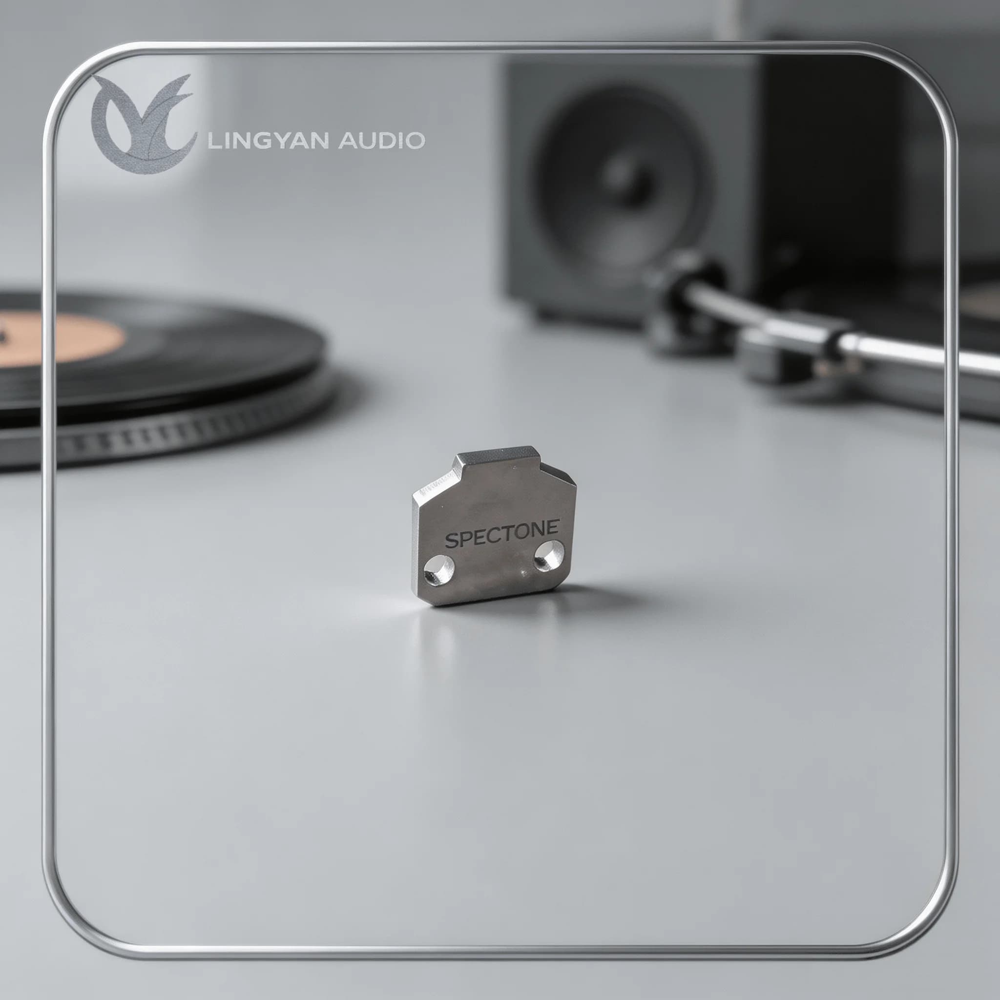 Precision 6g Stainless Steel Cartridge Balance Weight Plate Fine Tuning Spare Hardware for SME Headshell Vinyl Turntable