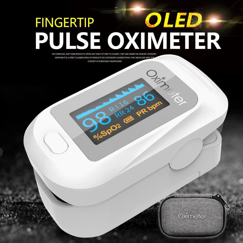 Portable Professional finger pulse oximeter Digital finger pulse oLED finger pulse oximeter Diagnostic monitoring tool for blood oxygen heart rate health