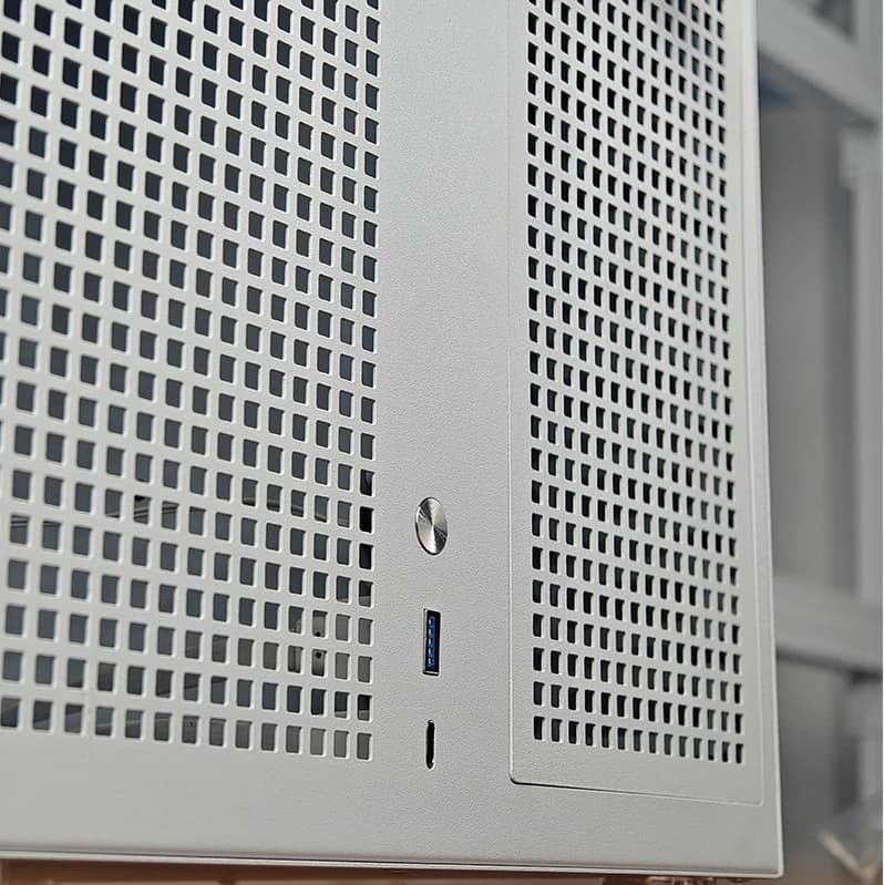 Nuovo telaio NAS Sagittario a 8 alloggiamenti aggiornato Nero ATX Power/MATX PCIe a tutta altezza per l'archiviazione domestica di Synology