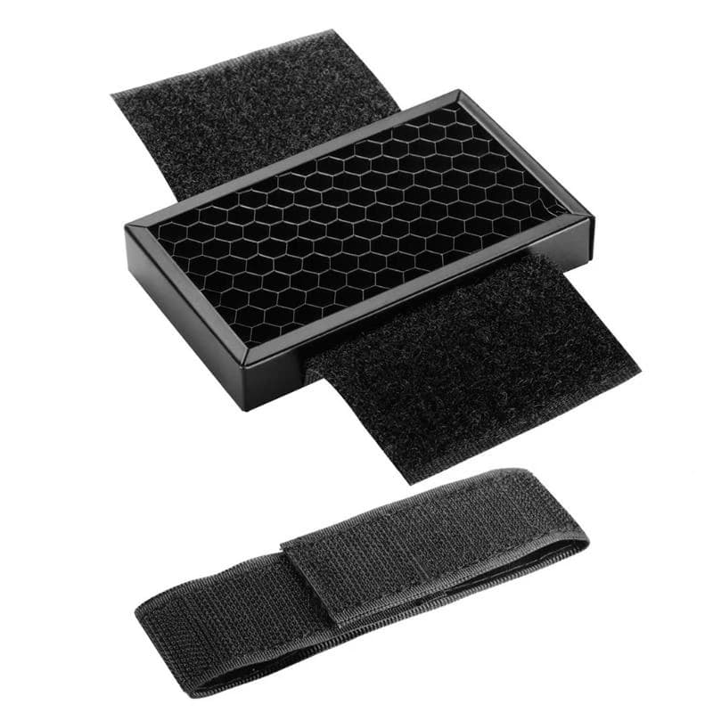 Y1ub nero il top flash honeycomb cofano diffusore flash per per pentax