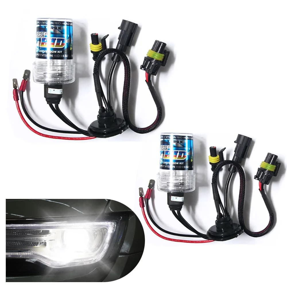 2 pezzi HID lampadina allo xeno 35W 55W faro per auto 12V DC H1 H7 H11 9005 HB3 9006 HB4 4300K 6000K 8000K 12000K faro allo xeno automatico