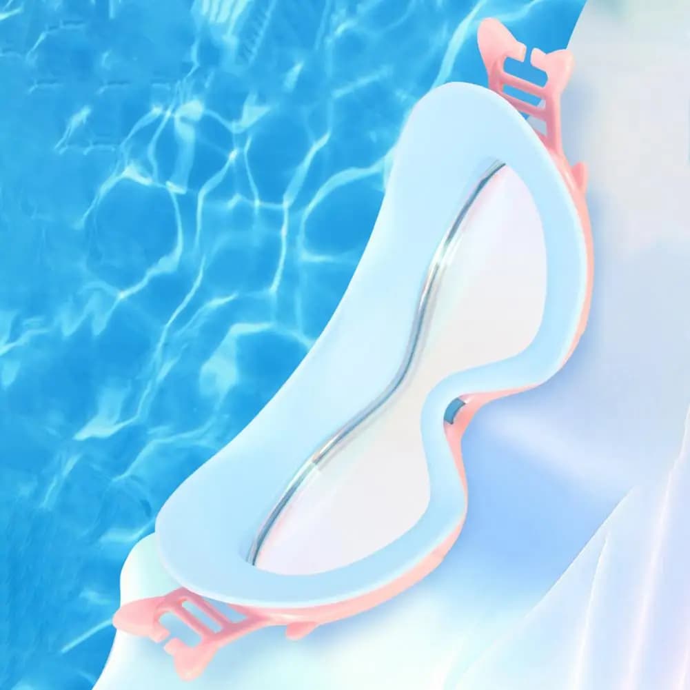 Silicone Seal Swim Goggles Children s Anti fog Swimming Goggles Waterproof Pool Glasses Large Frame for Kids