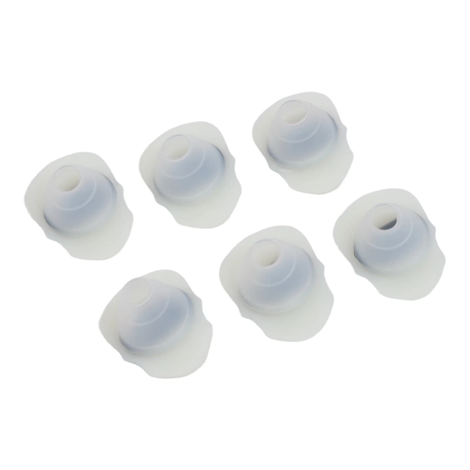 Copri maniglie luminose a forma di teschio, 6 pezzi, maniglie in plastica che si illuminano al buio per armadi e cassetti, per un'arredamento domestico unico