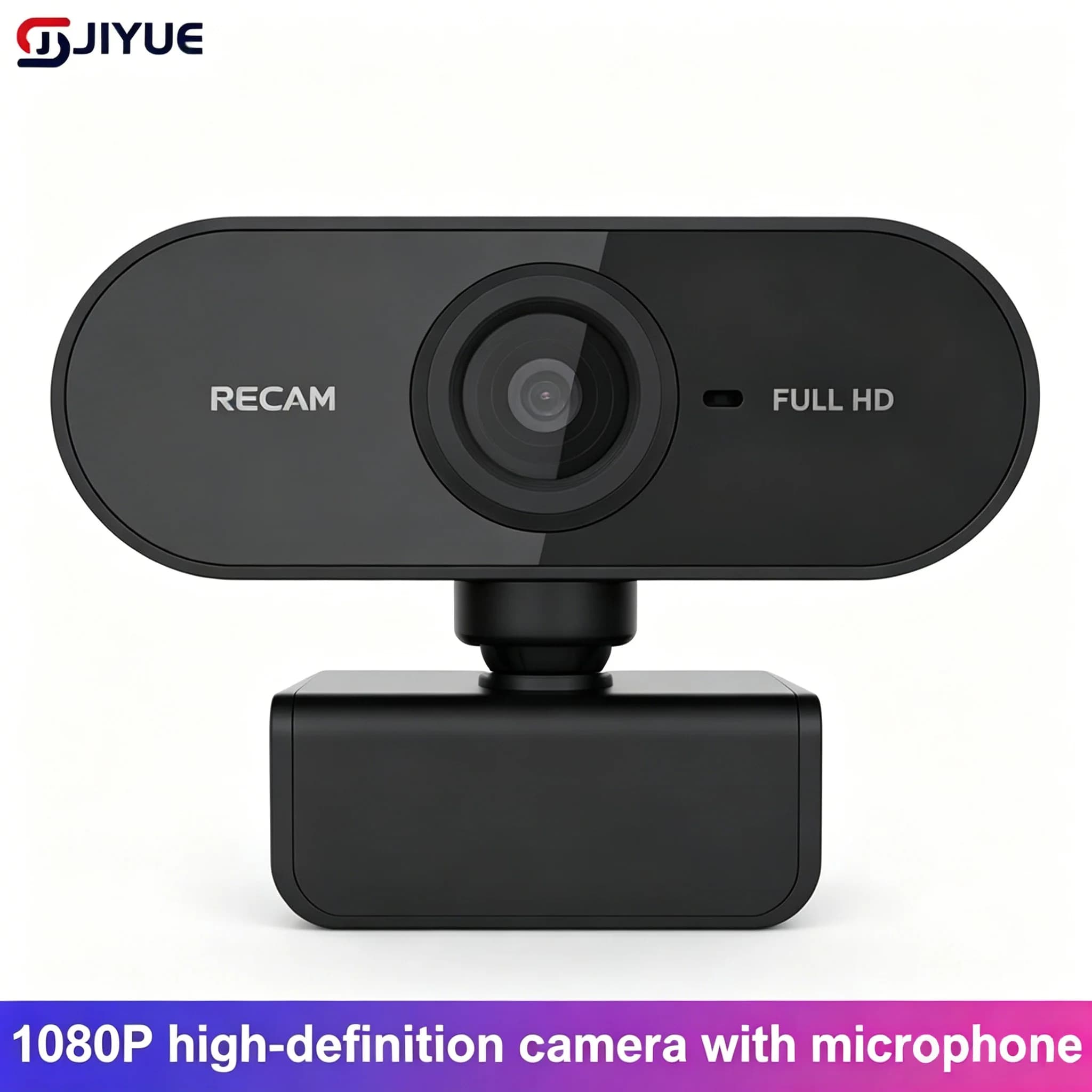 Full Hd 1080P Webcam With Microphone Angle Usb Driver-free Plug-and-play Computer Camera Rotatable Webcam For Laptop Streaming