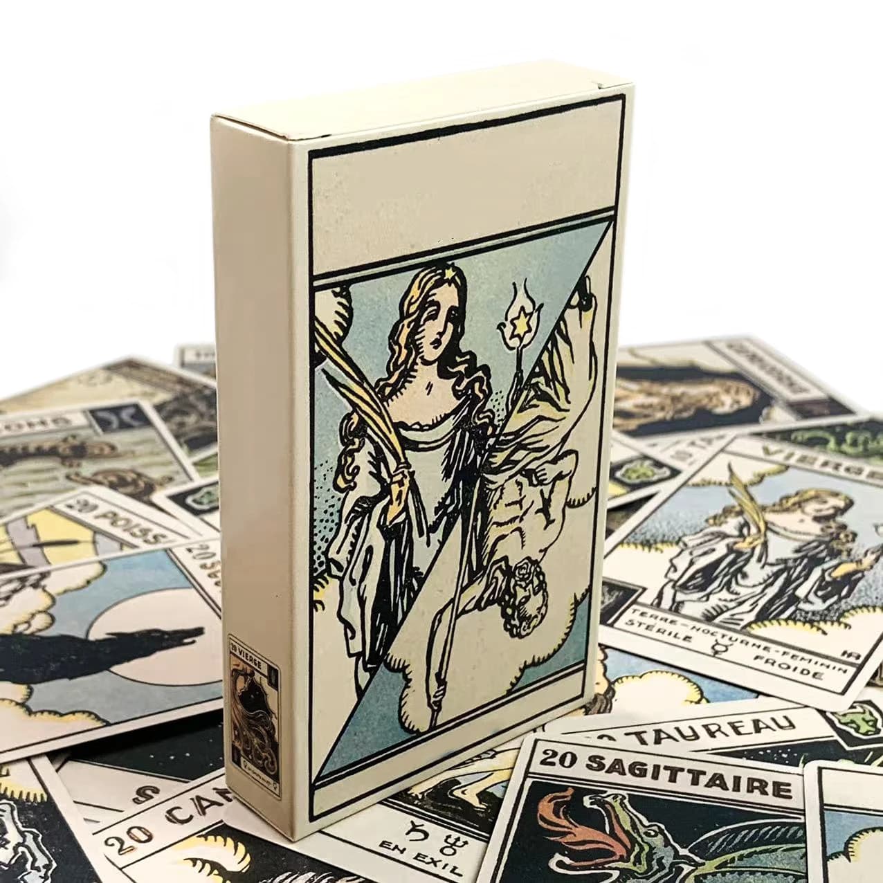 Nuove carte Oracle, un mazzo di 48 carte, gioco da tavolo classico per divinazione, meditazione e feste, ideale per principianti, meditazione e giochi di società