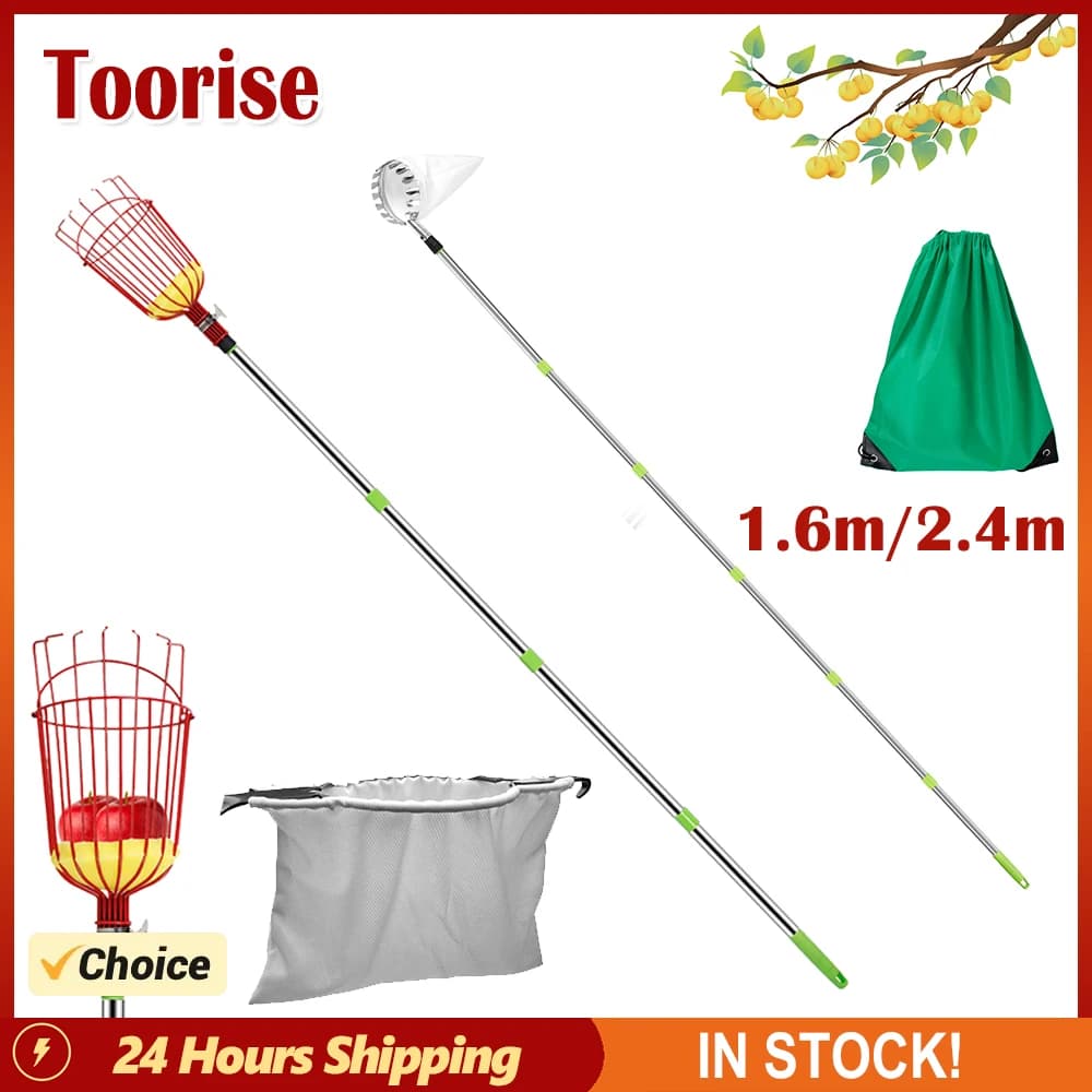 Cestino profondo raccoglitore di frutta Catcher Apple Peach Picking Farm Picking Device Head comodo raccoglitore di frutta attrezzi da giardino accessori