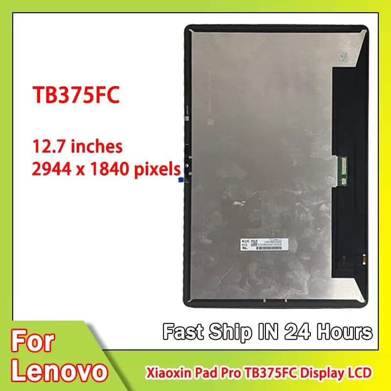 12.7"New For Lenovo Xiaoxin Pad Pro TB375 TB375FC LCD Display Touch Screen Digitizer Assembly Replacement Repair Parts