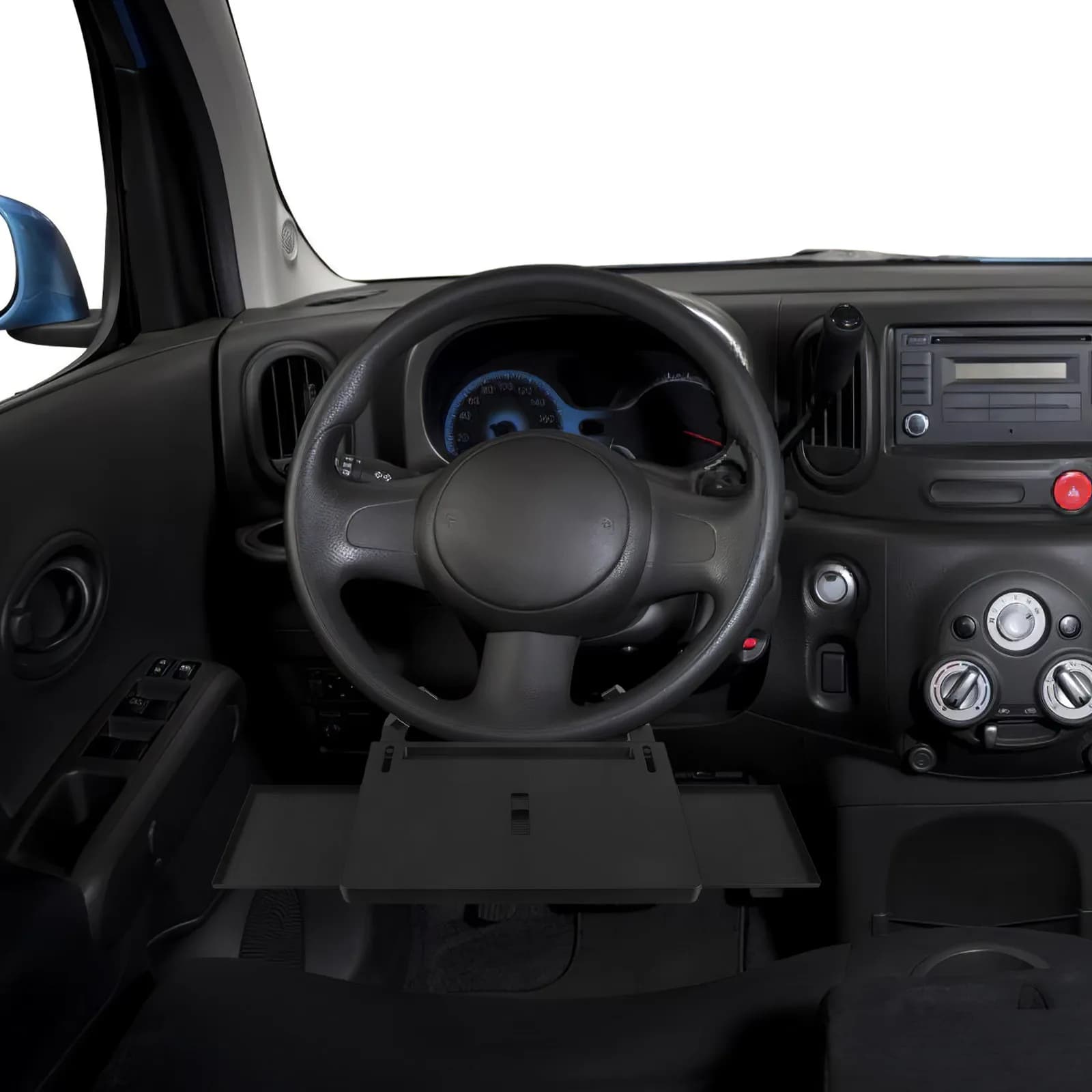 Versatile Steering Wheel Desk Tray Foldable Car Laptop Table Spacious Stable Surface for Tablet Notebook Food Office Use on Road