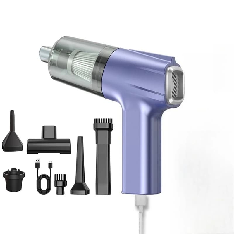 Aspirapolvere per auto senza fili, portatile, con motore brushless, per interni auto e casa