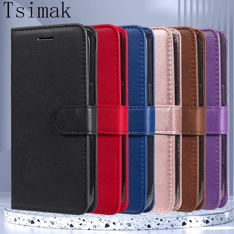 Motorola Edge 60 Fusion 50 Pro 30 Ultra 40 Neo Leather Card Slot Protect Cover for Moto E15 E 15 Fundas