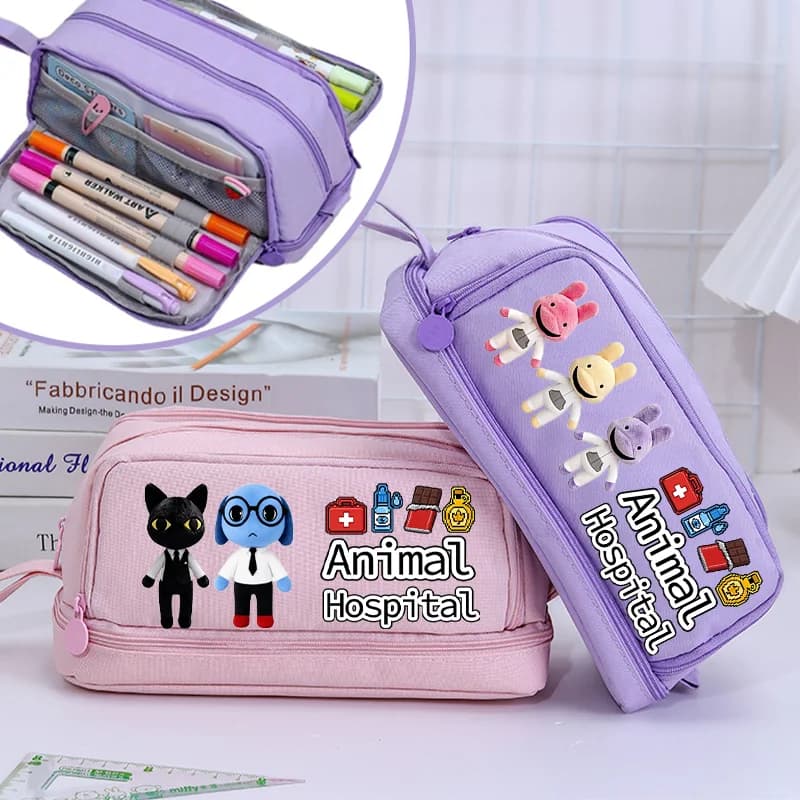 Popular Games ##Animal Hospitals Stationery Bags Storage School Stationery Boxes Pencil Cases