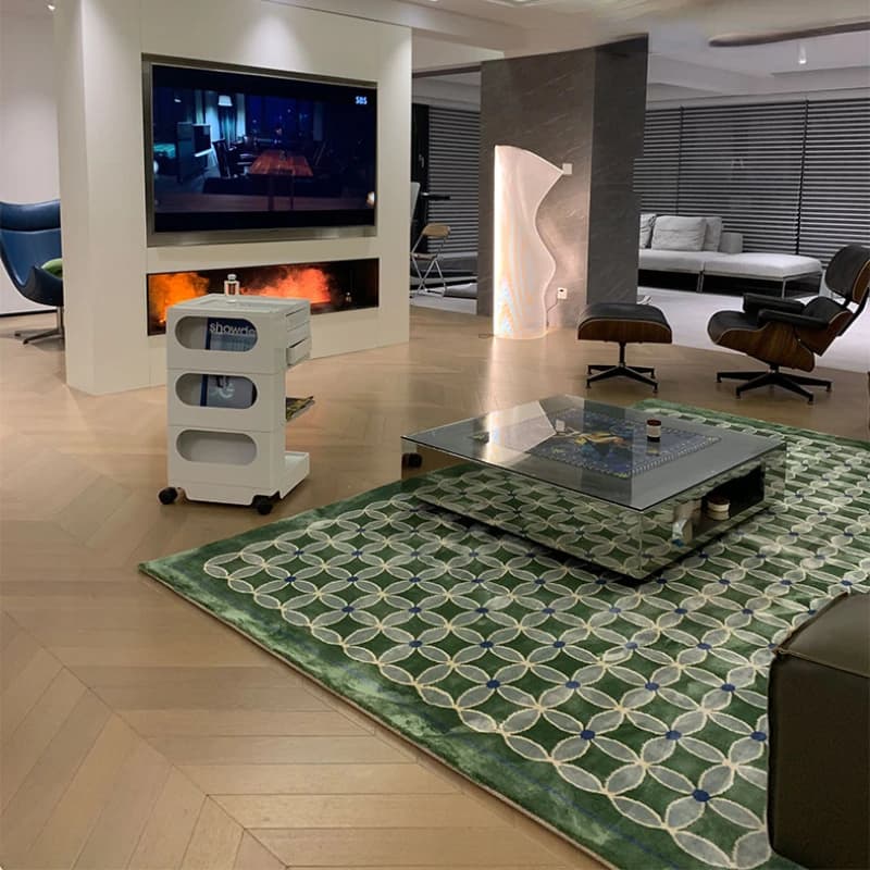 Vintage Checkerboard Luxury Carpet Living Room Carpets Decoration Large Area Mat Home Bedroom Cloakroom Comfortable Soft Rugs