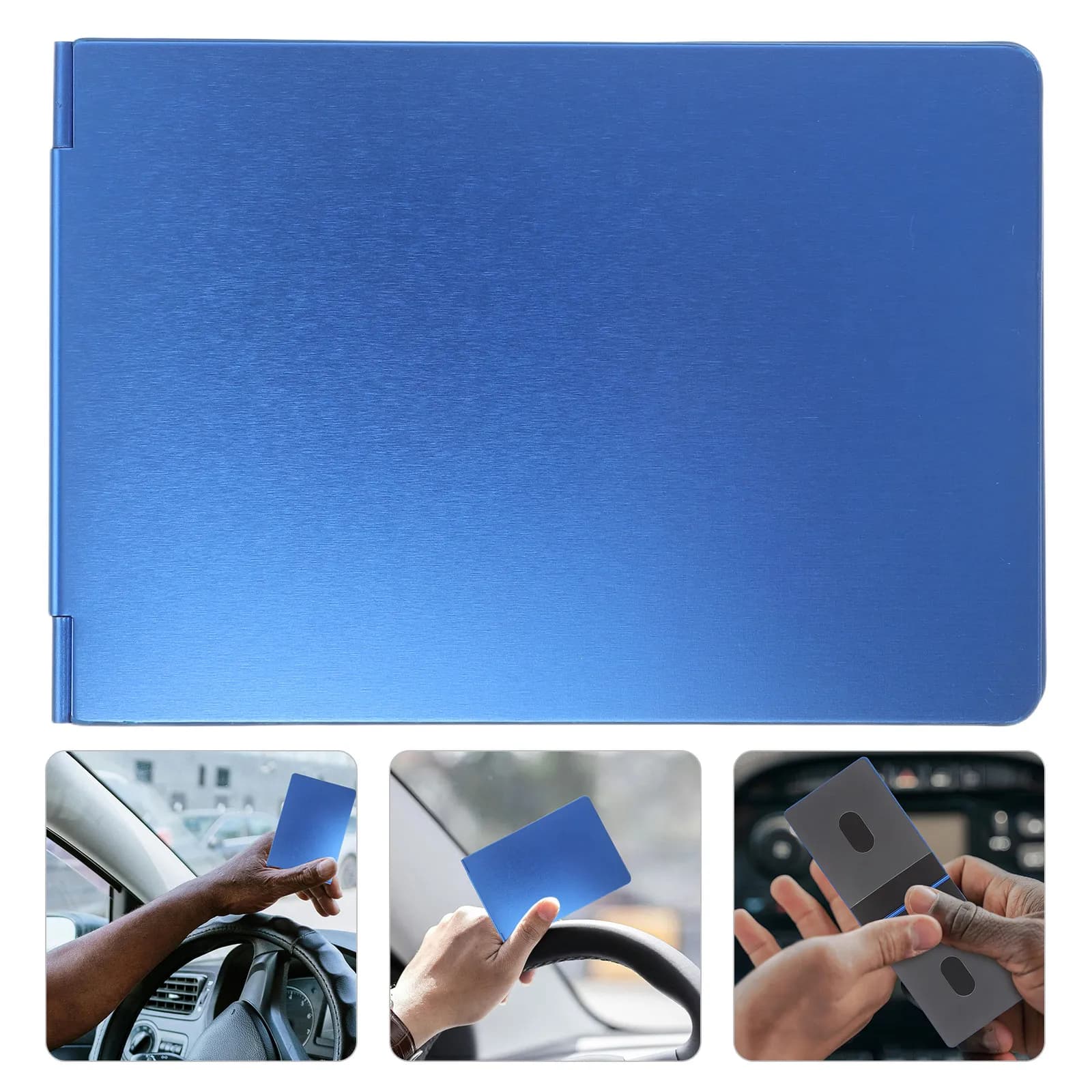 Car Registration Insurance Holder Vehicle Document Organizer Driver License Storage Glove Box Paperwork Protection Card Holder