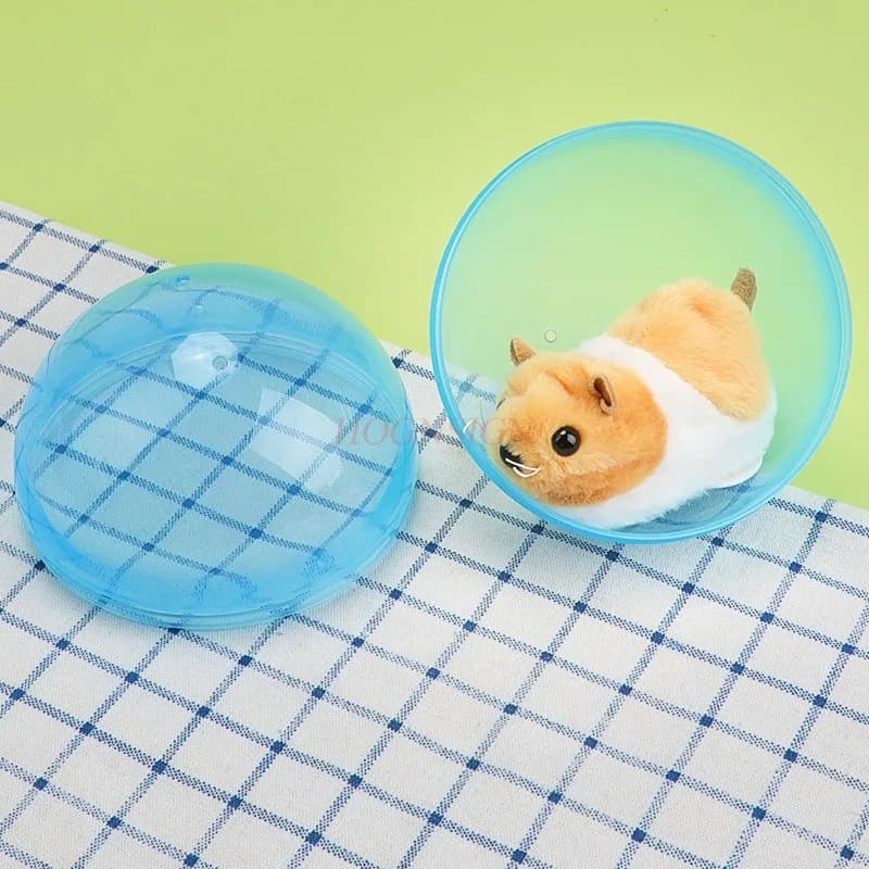 Simulazione di palla per criceti Giocattolo elettrico con palla rotolante per coniglietto Giocattolo per bambini che stuzzicano il gatto che stuzzica il cane Regalo per bambini