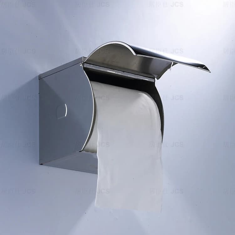 Portarotolo per Carta Igienica in Acciaio Inossidabile, Impermeabile, Porta Rotolo di Carta da Bagno, Accessori per il Bagno