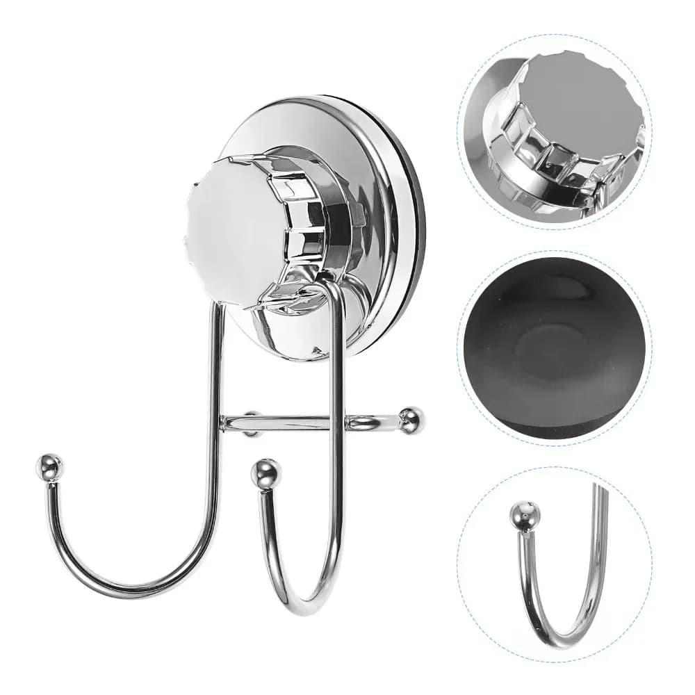 Ganci a ventosa sottovuoto Portasciugamani Gancio a muro Appendiabiti per carta igienica per appendere cucina Forniture per il bagno Facile da installare L9BE