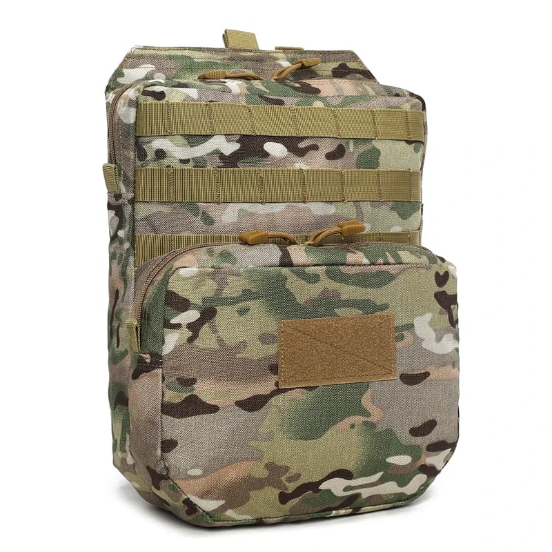 Tactical 3L Hydration Backpack Water Bladder MOLLE EDC Storage Bag Multicam Nylon Pack for JPC Hunting Airsoft Vest Accessories