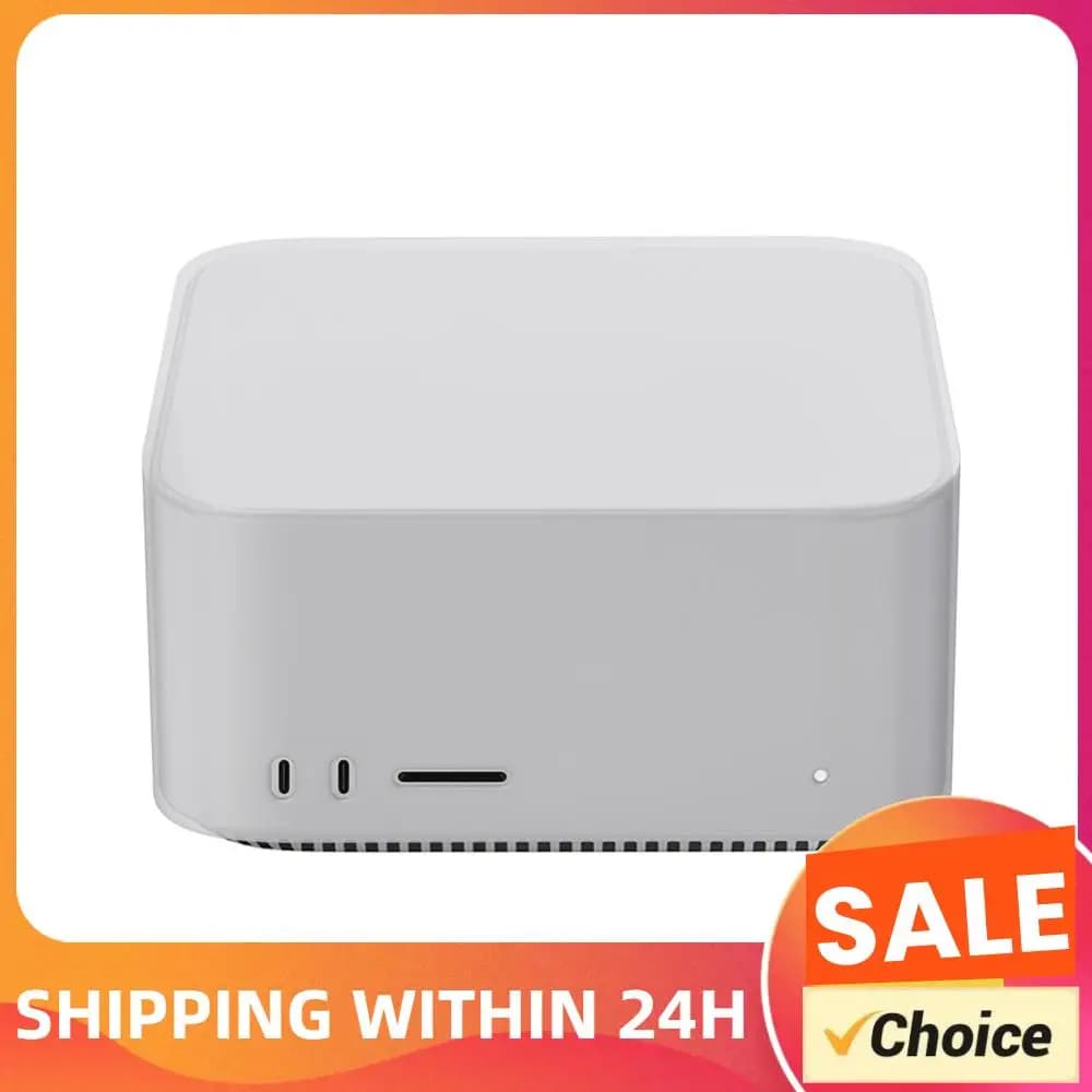 Custodia in silicone per Apple Mac Studio 2025, anti-graffio, morbida, impermeabile, protettiva