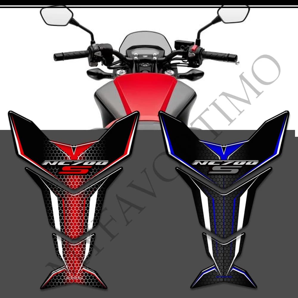 Per NC700S NC 700 S Adesivi Protettivi per Serbatoio Moto, Parafango, Casco e Carena