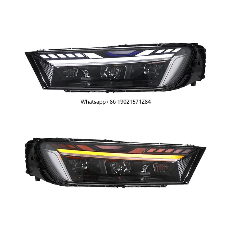 Per Q7 2016 2017 2019 Faro anteriore Accessori auto Gruppo faro anteriore a LED Accessori Q7 Lampada frontale