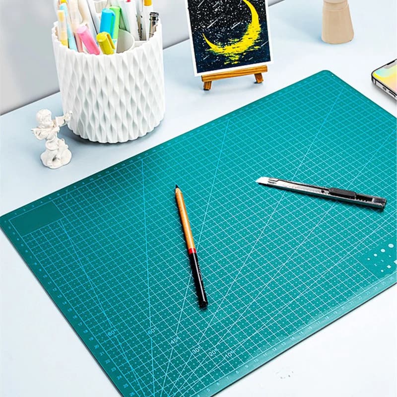 Cutting plate in PP Blade plate A3 Shelves Tri-facial cutting pattern Paper carving mold PVC cuttable 45 × 30 cm