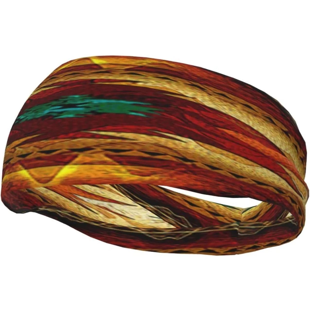Decorazione sportiva alla moda di arte navajo del sudoccidentale, fascia resistente al sudore, fascia per capelli