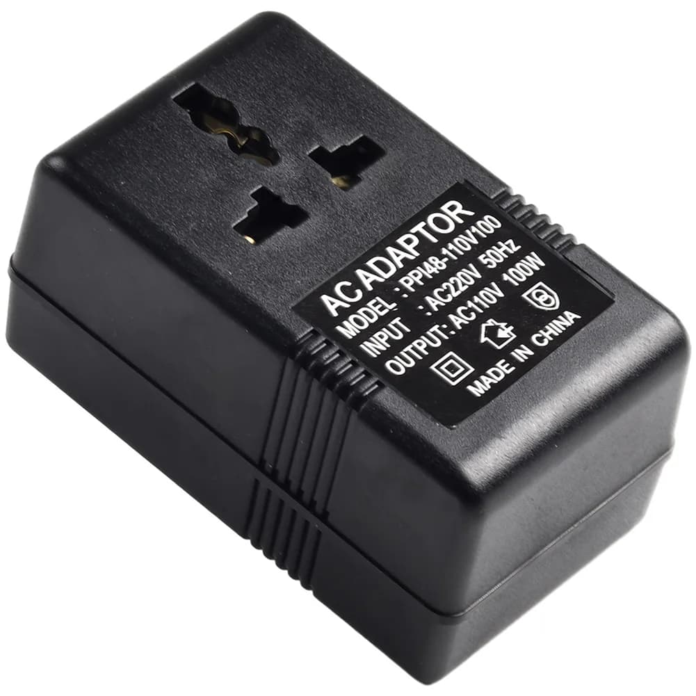 Voltage Converter Steps Down Transformers Travel Adapter 220V To 110V Voltage Converter EU Plugs 50W 100W Power Transformer