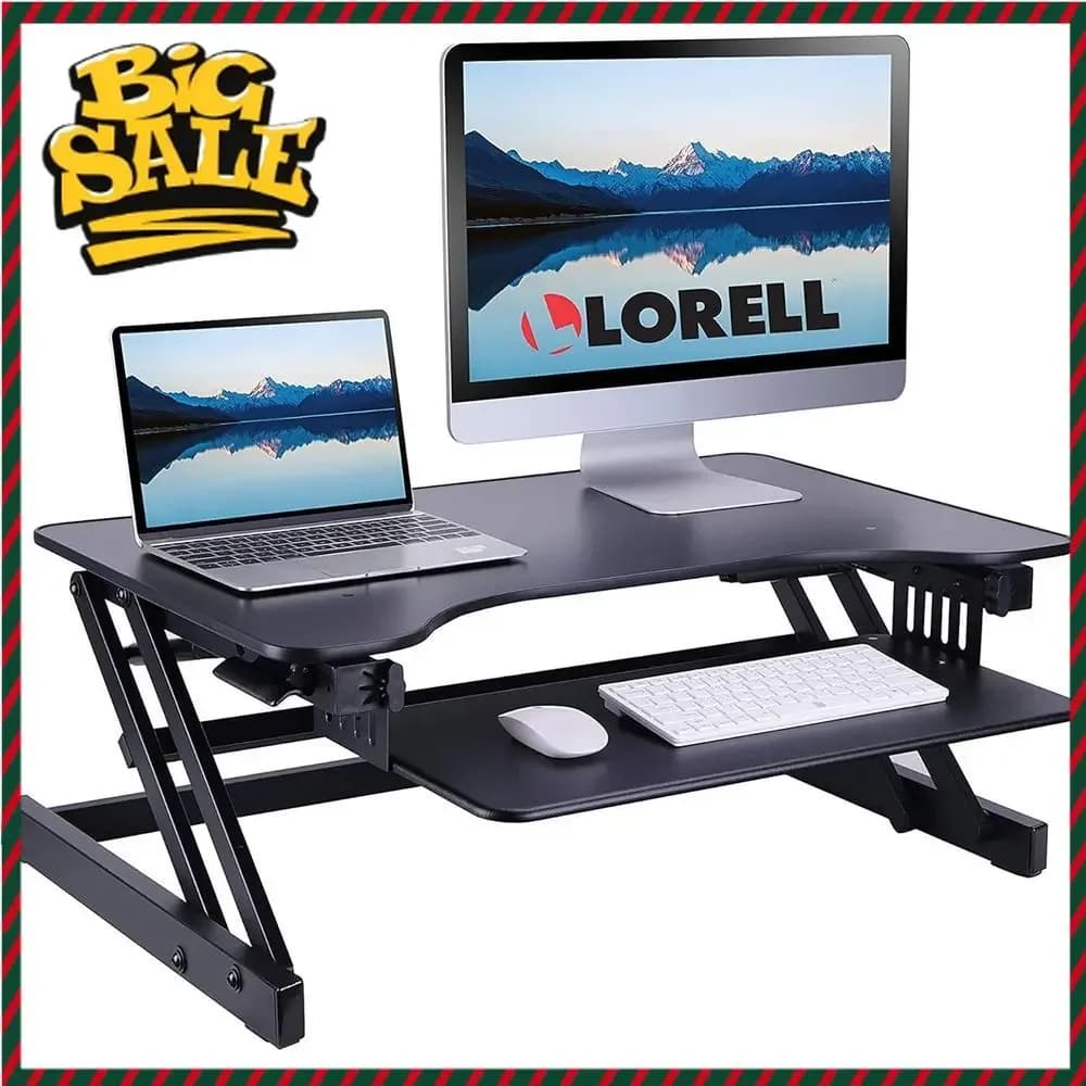 Bestseller: Supporto Ergonomico per Scrivania e Monitor, Nero Elegante