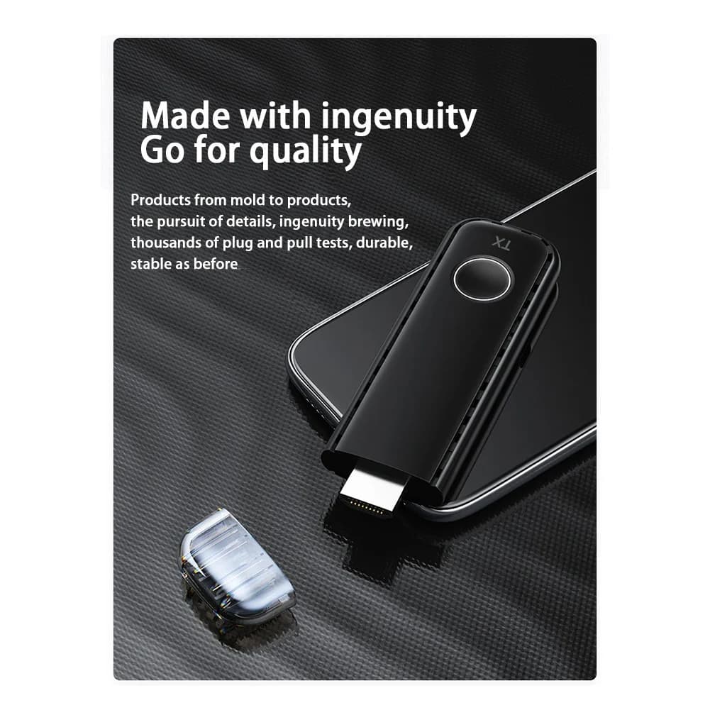 ABGN G57 Proiettore Video Wireless per Conferenze, Adattatore di Trasmissione Video 1080P HD, Proiettore per Schermo Laptop