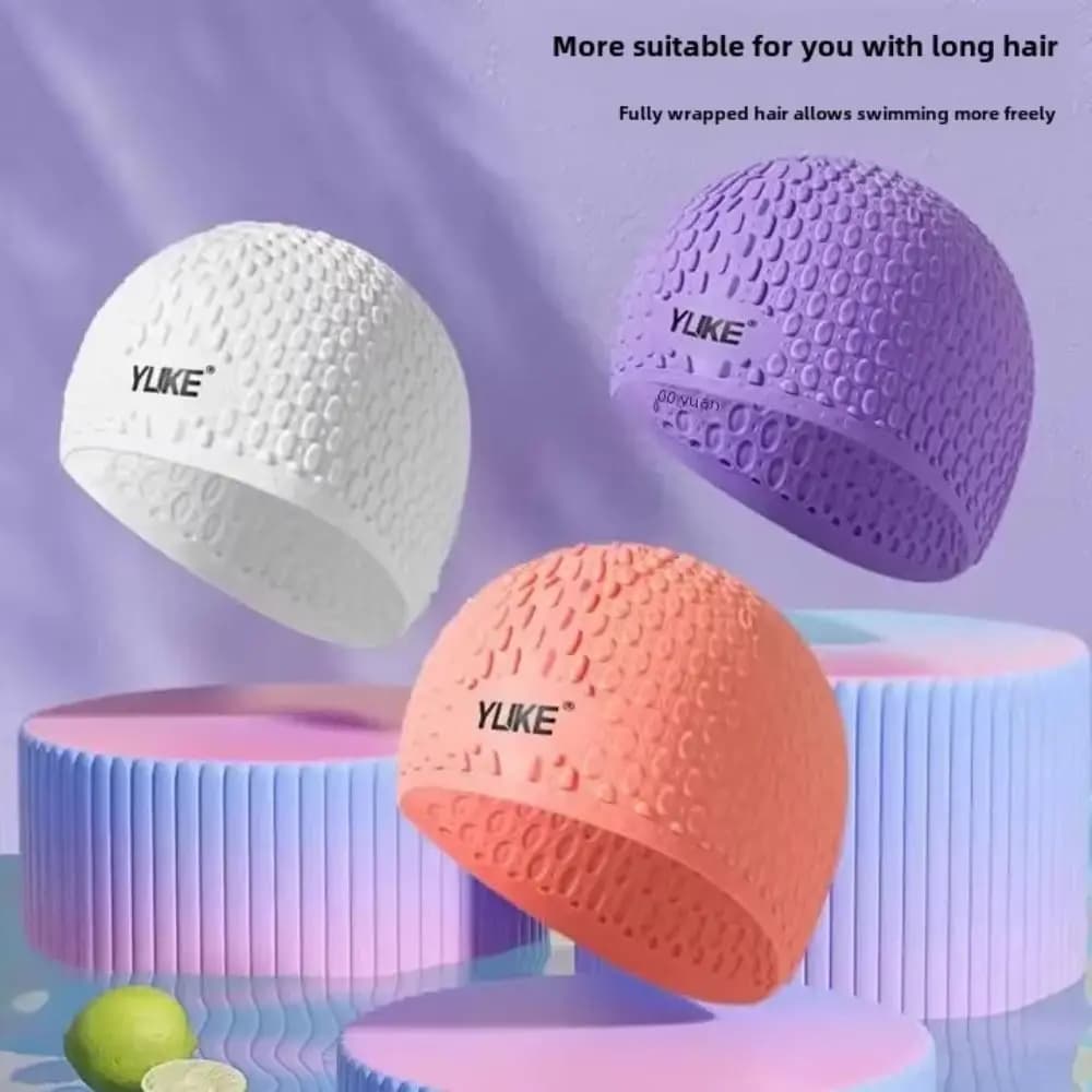 Swimwear in Silicone PU, Solid Color, Fast Drying, Non-slip, Flexible, for Kids and Adults, Unisex