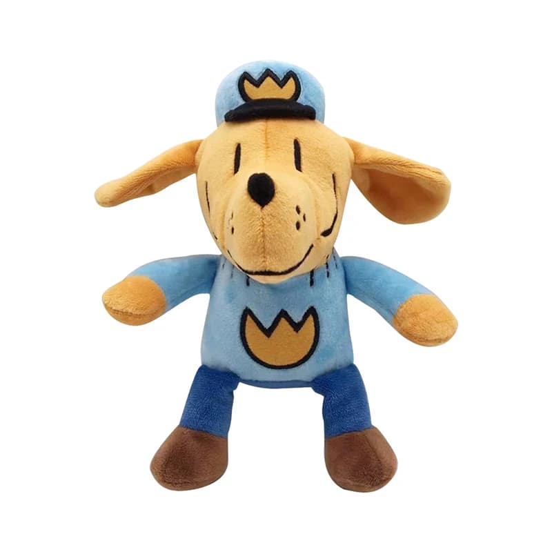 22cm Cute Dog Man Plush Toys Doll Dogman Plush Soft Stuffed Cartoon Animals Toys Gifts for Children Kids Xmas Birthday