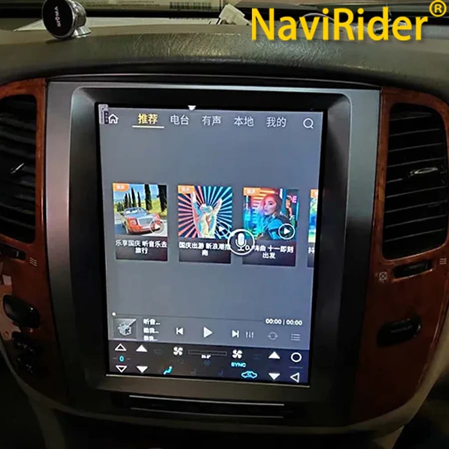 Android Screen Car Radio For Lexus LX470 For Toyota Land Cruiser LC100 J100 2005 GPS Navigation Video Player Stereo Multimedia M