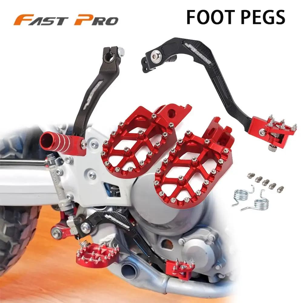 Moto Pedane Posteriori Poggia Pedale Leva Del Cambio Freno Per HONDA CRF250L CRF250M 2013-2020 CRF250RALLY 2017-2020 CNC