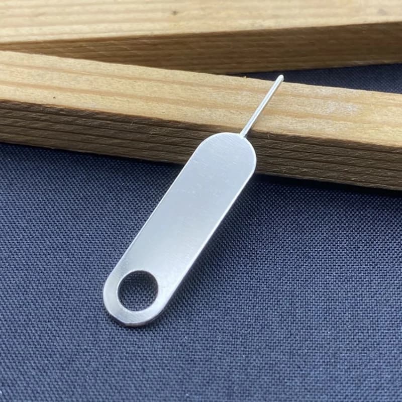 10PCS Sim Card Ejector Tool Smartphone Sim Card vassoio Pin ago per iPhone Samsung MI Universal Mobile Phone SimCard vassoio Pin
