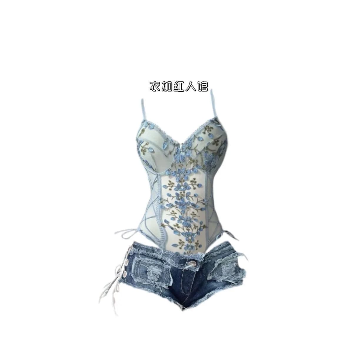 sexy underwear hot hot sexy woman lingerie blue top jeans dress sexy clothes for women lingerie custom lingerie warm woman underwear