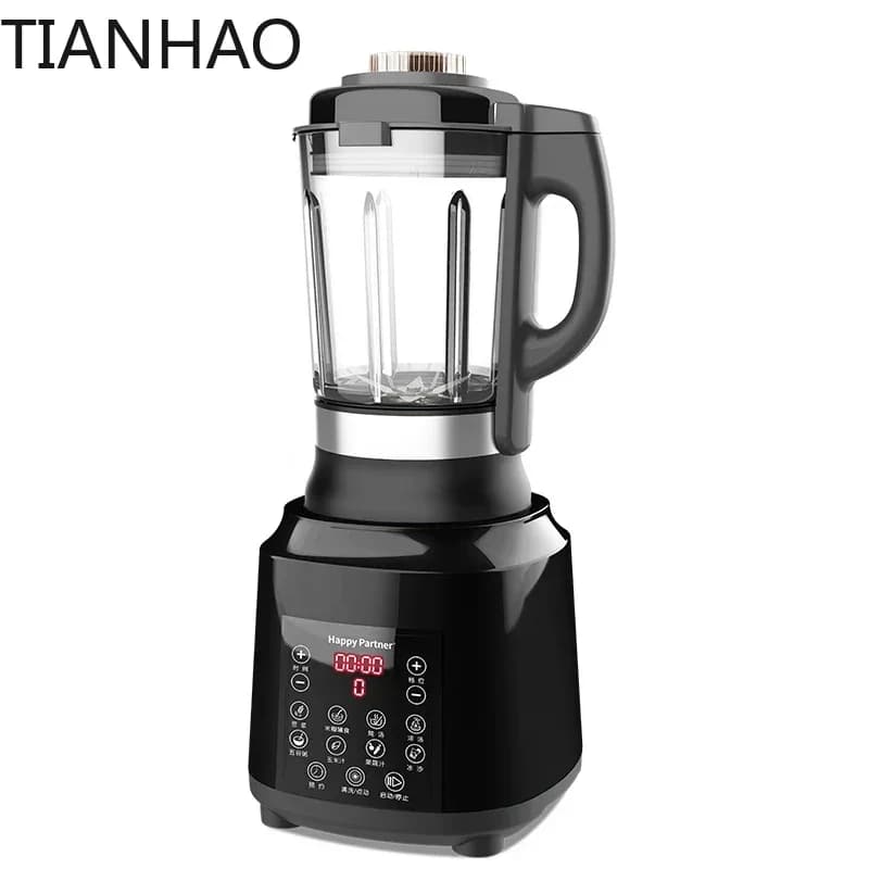 sSS Wholesale Electric Heating Soybean Milk Machine Heavy Duty Blender Heated High Speed Blender Machine with Heating