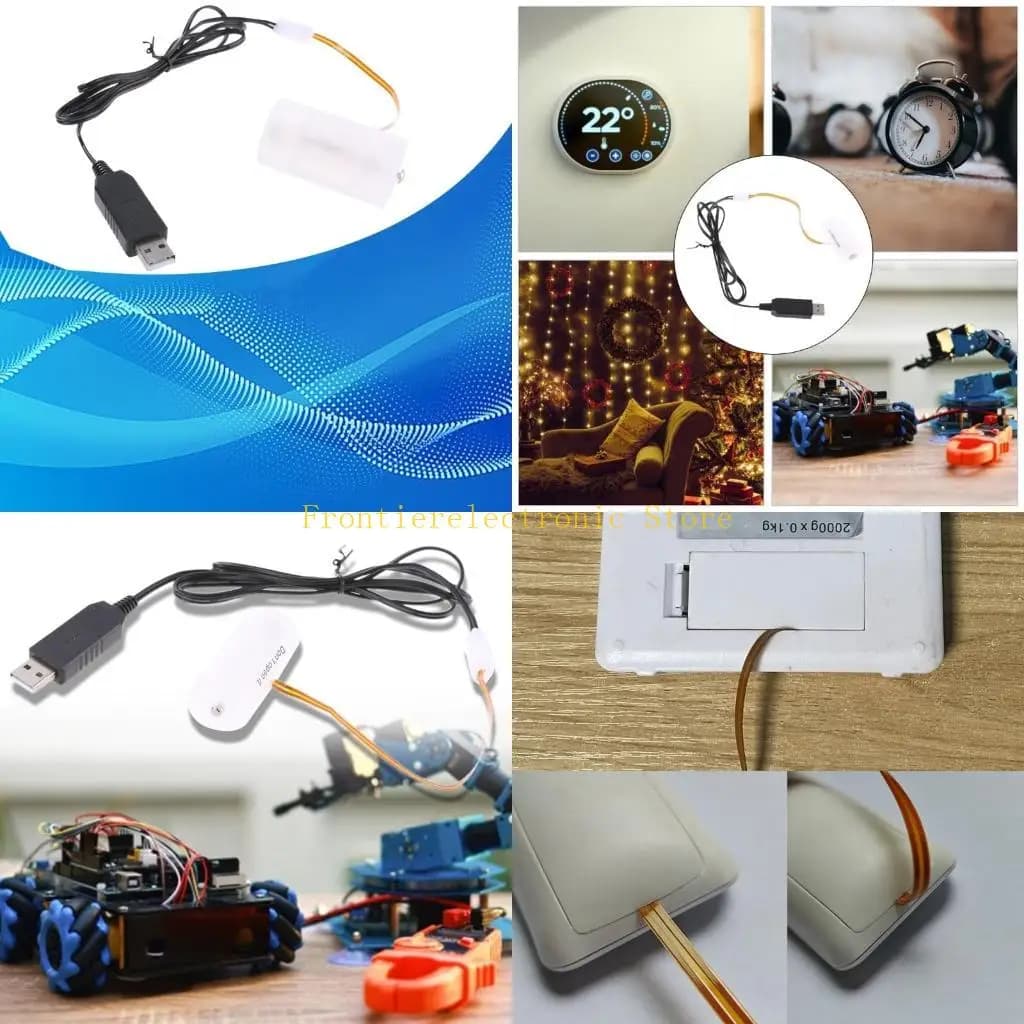 G8db USB a LR20 D Eliminatori della batteria Cavo alimentazione USB Sostituire 4pcs LR20 D Batterie Sostituire batteria da
