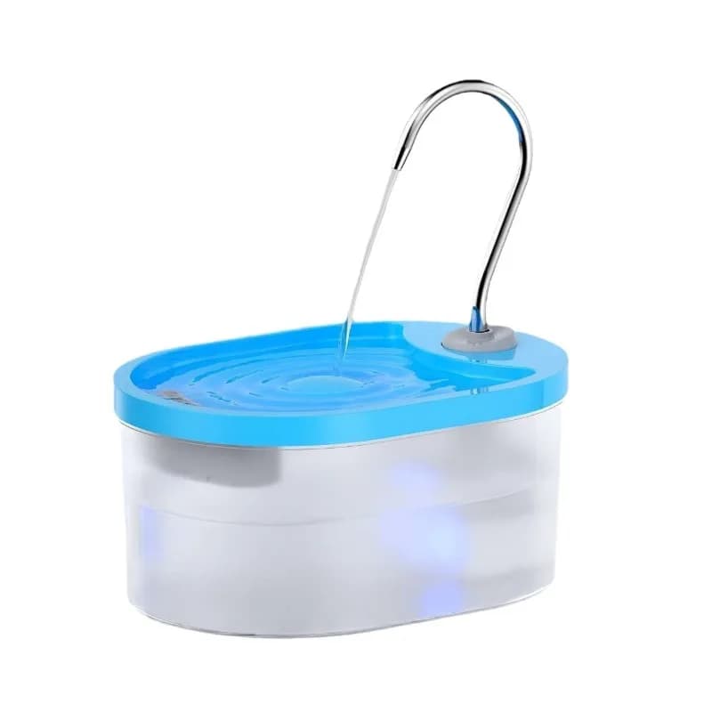 Stainless Steel Cats Fountain 304 Wireless Intelligent Sensor Dispenser Silent Circular Filter Pet Automatic Power Supply 3.2L Without plug
